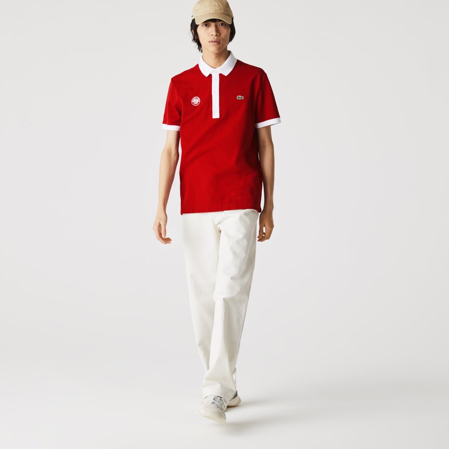 red polo uniform
