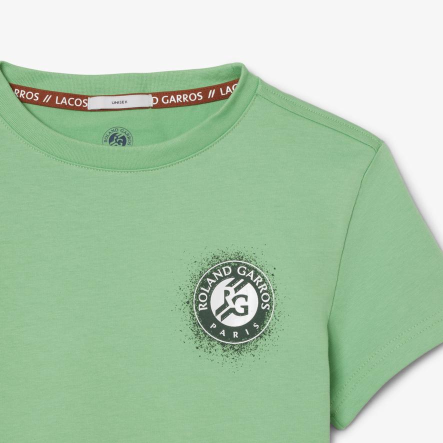 Lacoste x Roland-Garros Performance Boy T-Shirt - Green