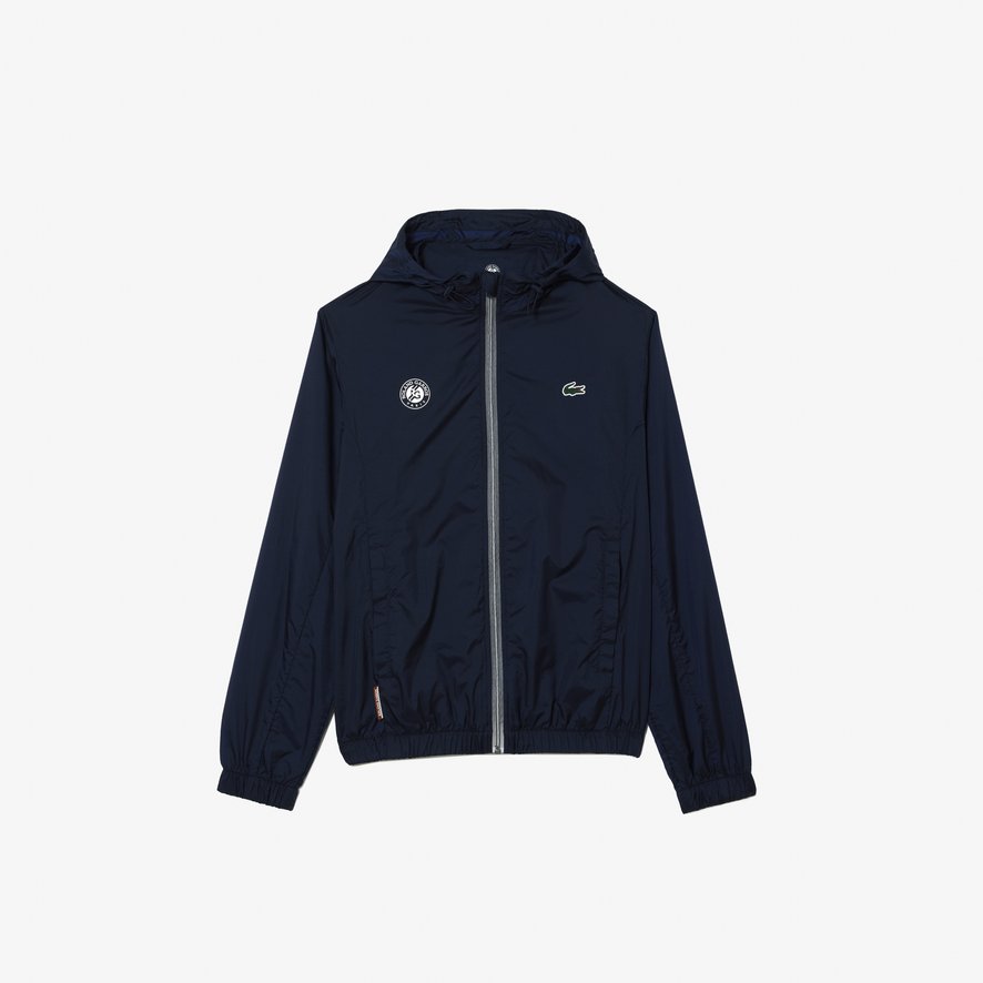 Lacoste x Roland-Garros Men's Performance Windbreaker - Navy