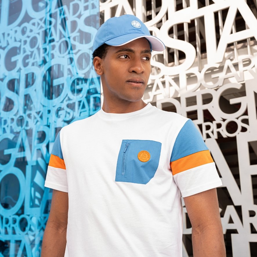  Man　World　Tシャツ Roland-Garros man Pop Energy T-Shirt - White | Roland-Garros Store
