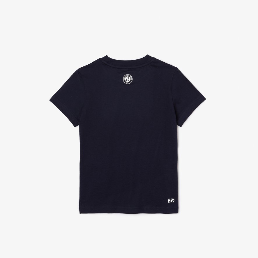 Kids Lacoste Sport Edition for Roland Garros Navy blue Roland