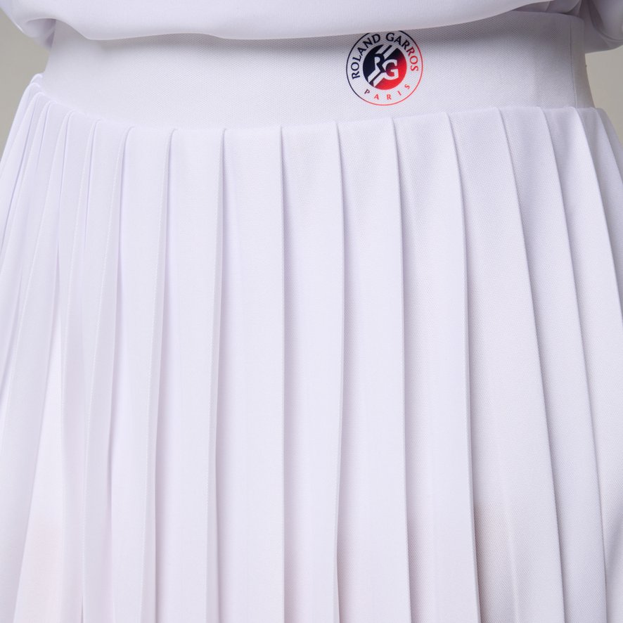 Roland Garros woman Tricolore Skirt White Roland Garros Store