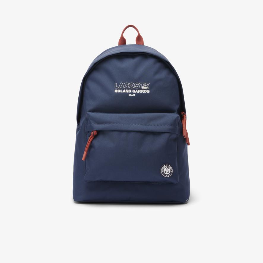 Lacoste x Roland-Garros Club Backpack - Navy | Roland-Garros