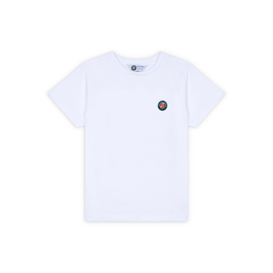 Roland Garros 2023 child's Official Poster T-Shirt - White