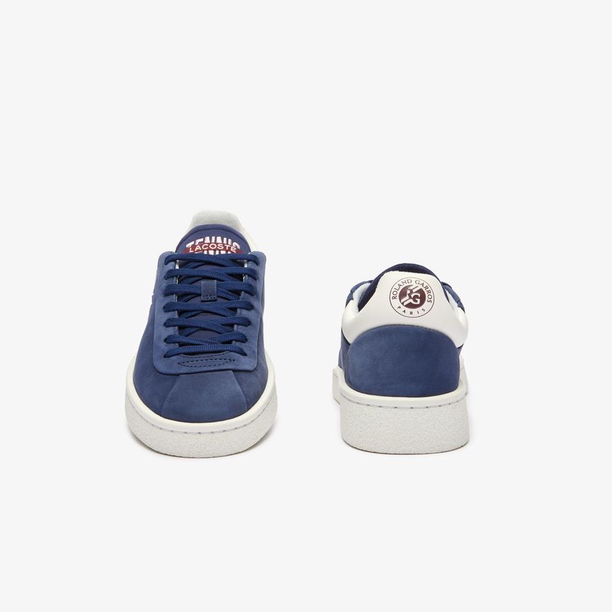 Lacoste x Roland Garros Baseshot Women Baskets - Navy | Roland