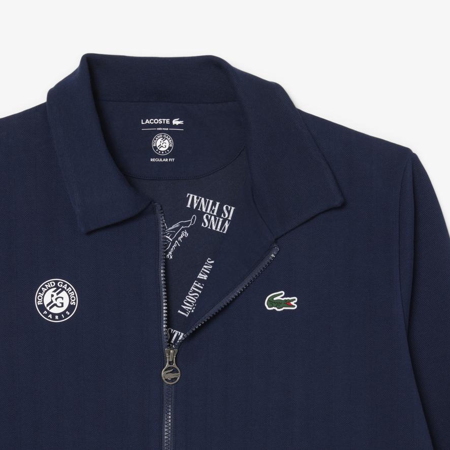 お歳暮・冬ギフト特集 2024 人気ランキング - Jacket Man Roland-Garros x Lacoste Navy Roland | blue ジャケット・アウター