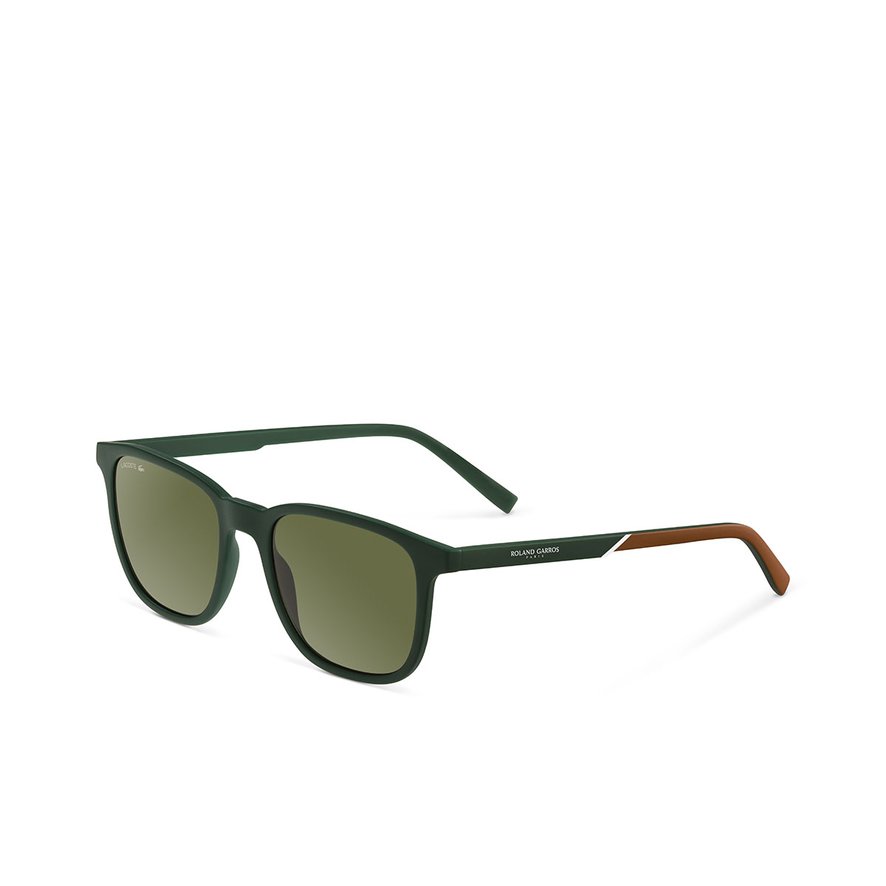 Oversætte absorption ben Lacoste x Roland Garros Rectangular Sunglasses - matte green |  Roland-Garros Store