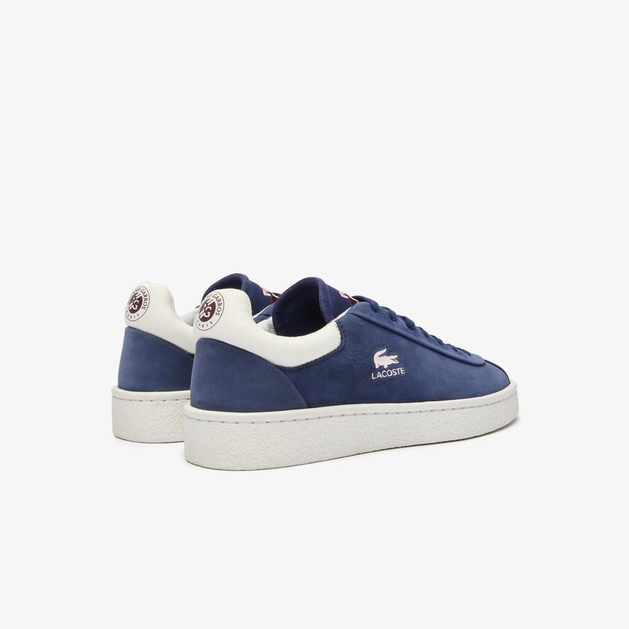 Lacoste x Roland Garros Baseshot Women Baskets - Navy | Roland