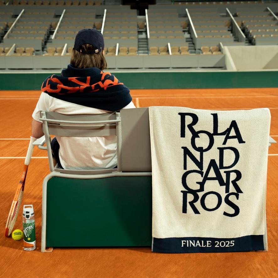 2025 Roland-Garros Final Unisex Player Towel - Ecru | Roland