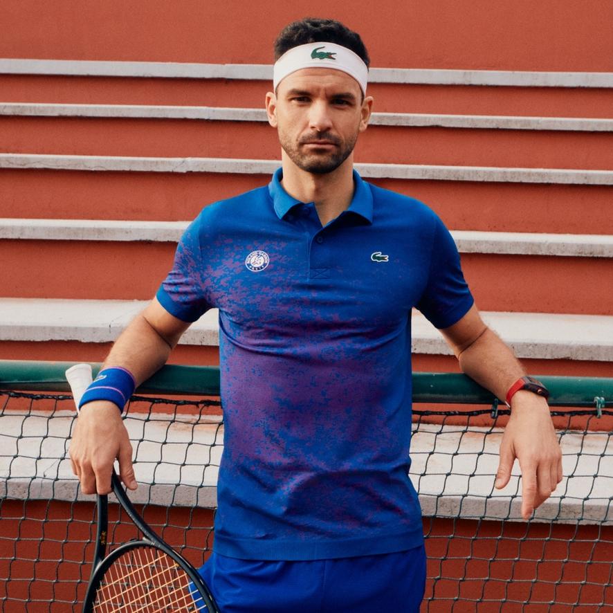 Lacoste x Roland-Garros Performance Men Polo shirt - Navy