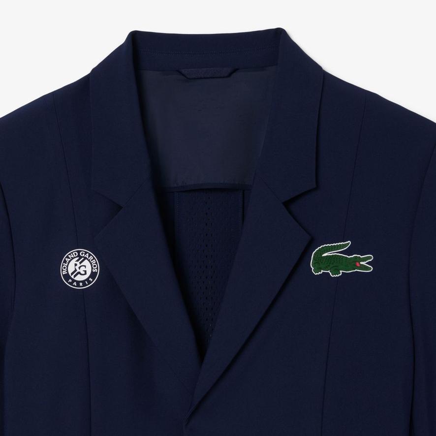 Lacoste x Roland-Garros Umpire unisex Jacket - Navy blue | Roland