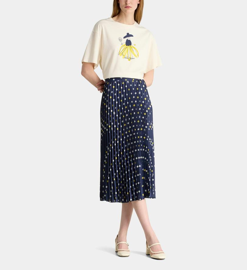 売れ筋商品|||カールラガーフェルド カットソー トップス レディース Plus Size Paris Printed Camp Shirt Soft White Fusion Coral Multi カールラガーフェルド レディース カットソー トップス Plus