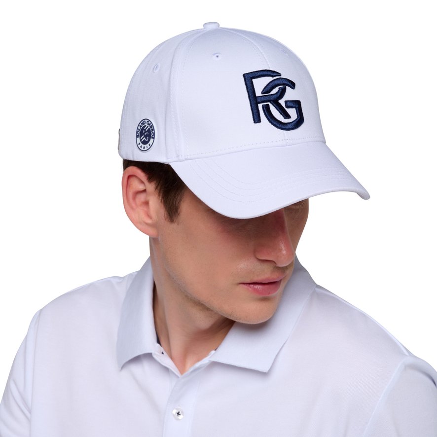 Roland-Garros embroidered logo Cap - White | Roland-Garros Store