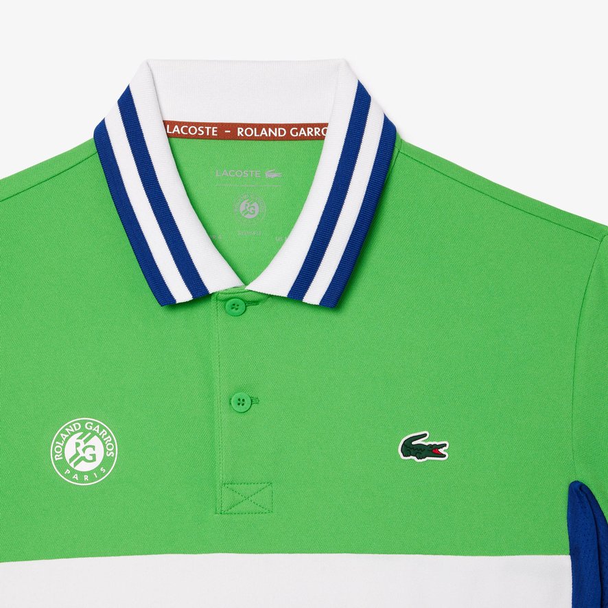 Lacoste x Roland-Garros Men's Performance Polo - Green