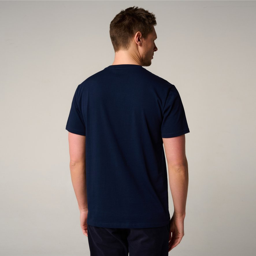 Roland-Garros Skyline man t-shirt - Navy | Roland-Garros Store