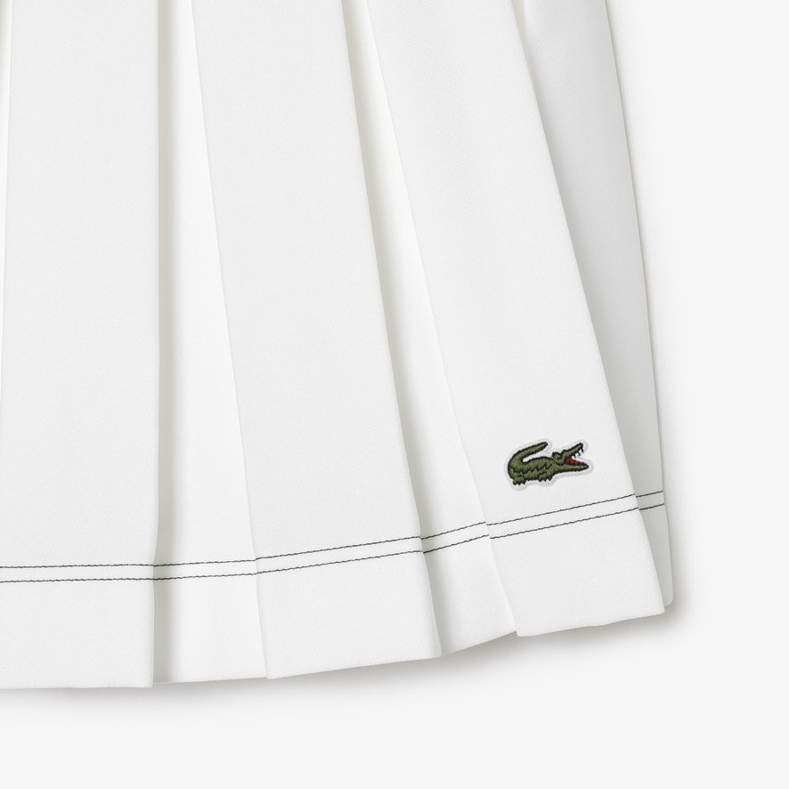 Lacoste x Roland Garros Club Woman Skirt Yellow Roland Garros