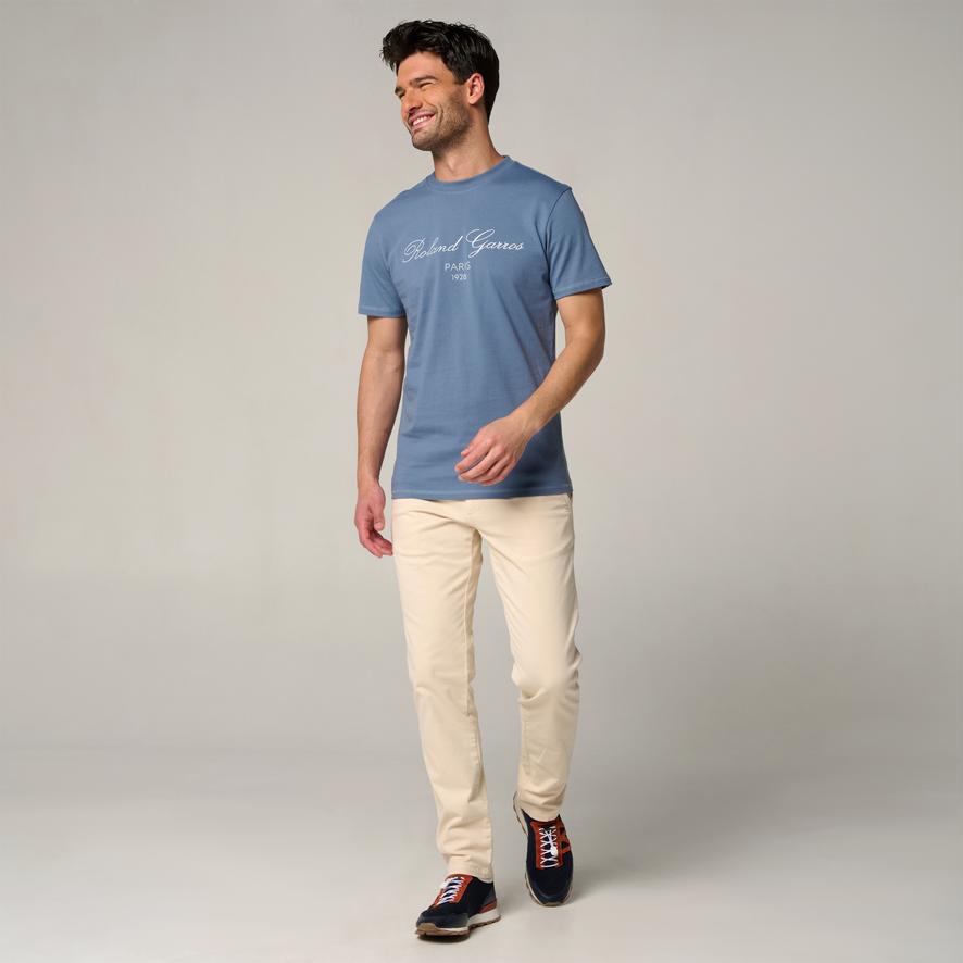 Roland-Garros man Sporty Chic Shirt - Navy | Roland-Garros Store