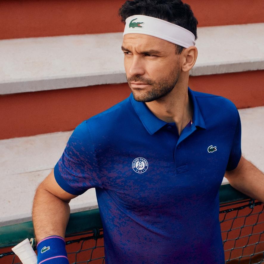 Lacoste x Roland-Garros Performance Men Polo shirt - Navy