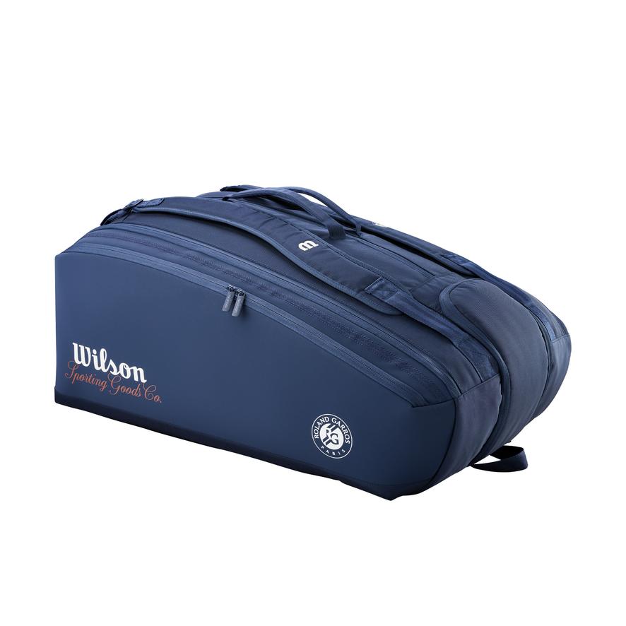 Wilson x Roland-Garros 15 tour Night Racquets bag - Navy blue