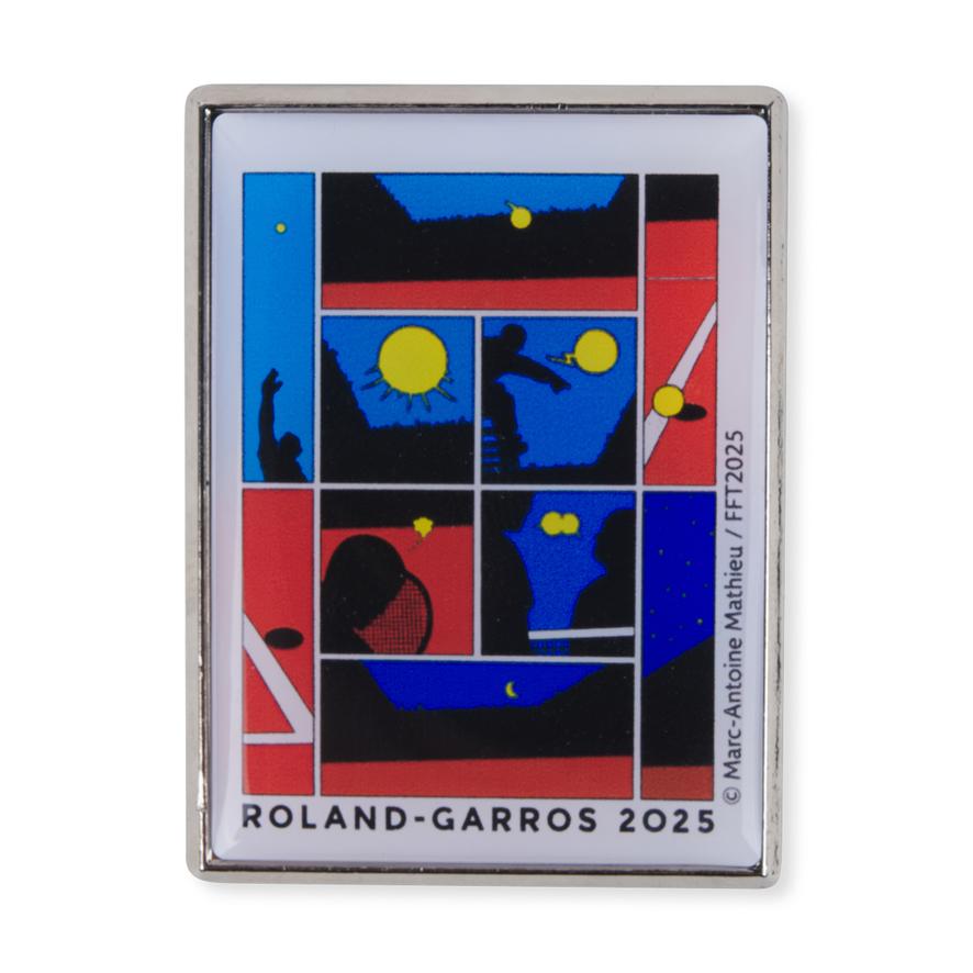 Roland-Garros 2025 Poster Magnet - Multicolor | Roland-Garros Store