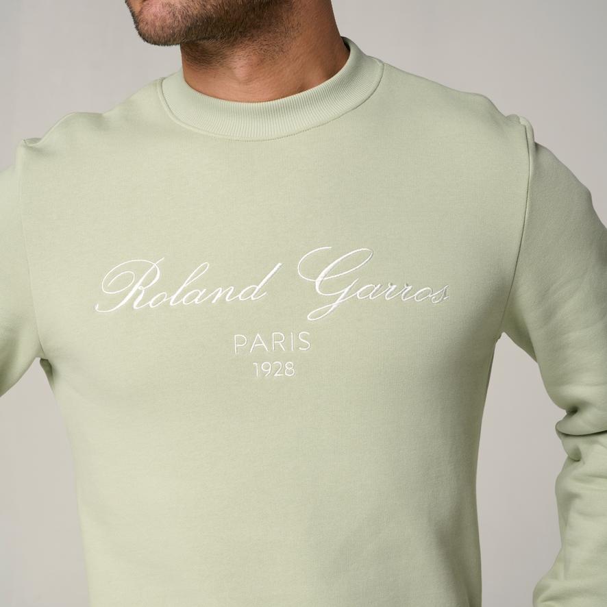 トップス garos Roland-Garros man Sporty Chic Sweatshirt - Sky blue | Roland