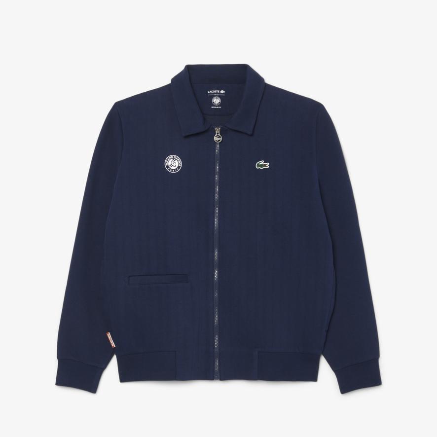 ５５％以上節約 - Jacket Man Roland-Garros x Lacoste Navy Roland | blue ジャケット・アウター