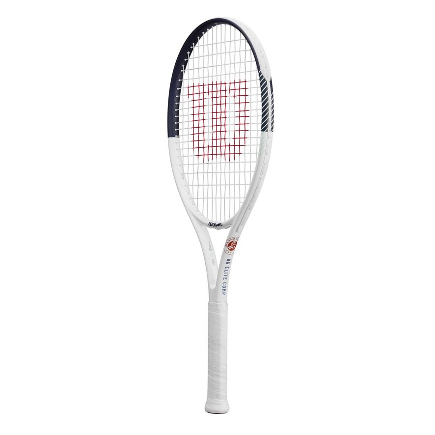 Wilson x Roland-Garros Elite Compet Junior Racquet - White and