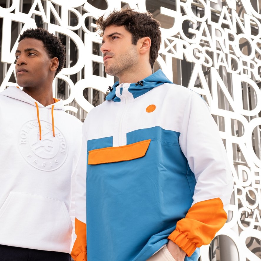 Roland-Garros man Pop Energy Multicolor Windbreaker