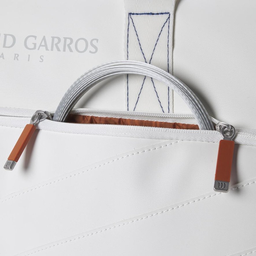Wilson x Roland-Garros Duffel racquet bag - Ecru and Blue | Roland-Garros  Store