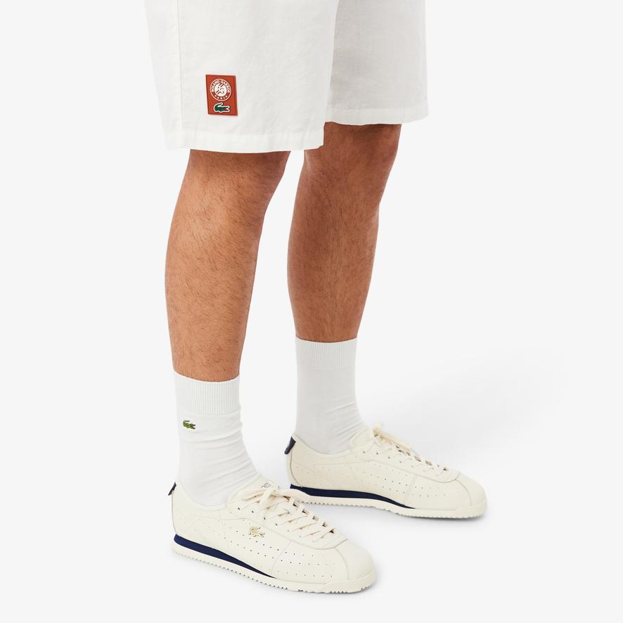 Lacoste x Roland-Garros Club low men Sneakers - White | Roland