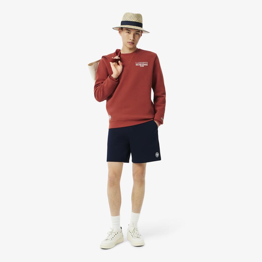 ラコステ ローランギャロス スウェット 36 GLAY/NAVY ラコステから全仏