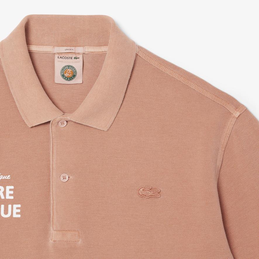 Lacoste x Roland-Garros Club Man Polo shirt - Clay | Roland