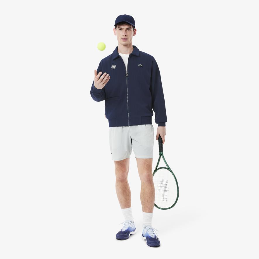 Lacoste x Roland-Garros Man Jacket - Navy blue | Roland