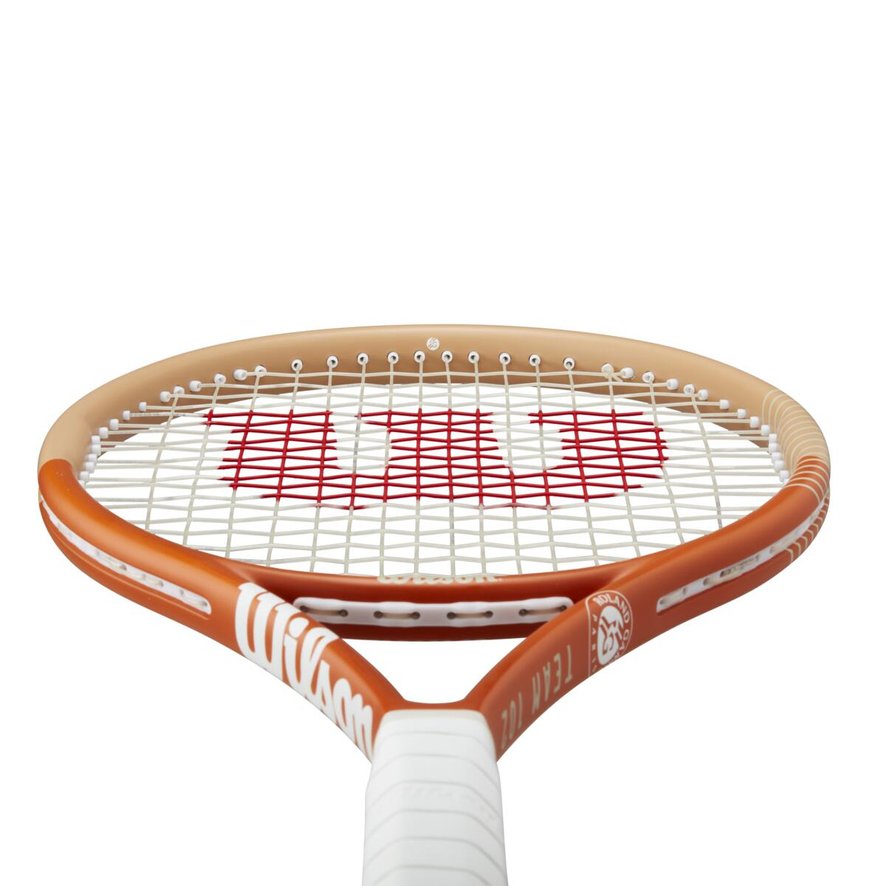 Wilson x Roland-Garros Team 102 Racquet - Ecru and Clay | Roland