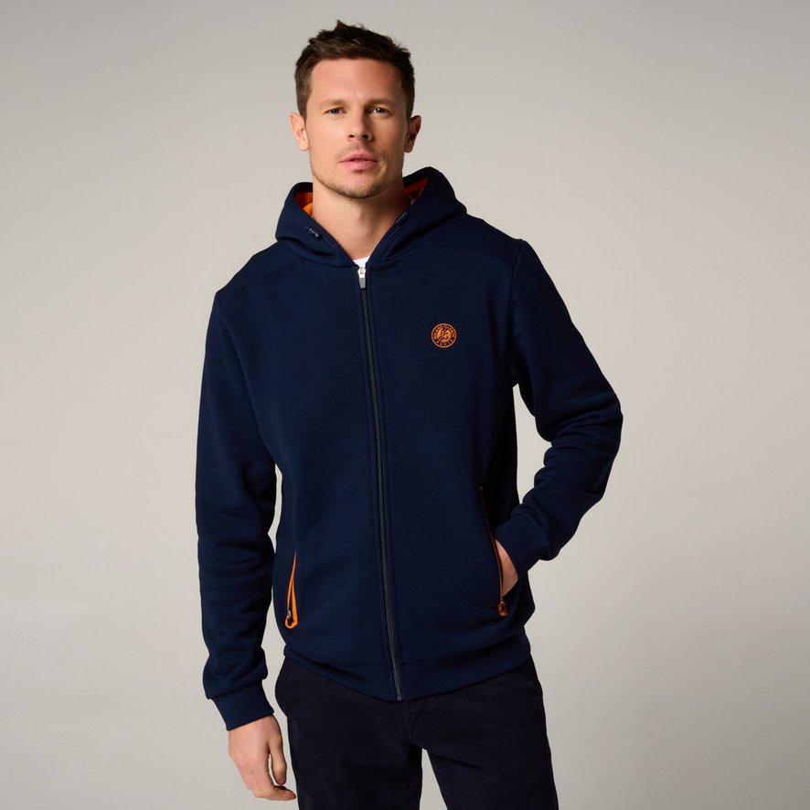 Sweat Original homme Roland Garros Marine Roland Garros Boutique