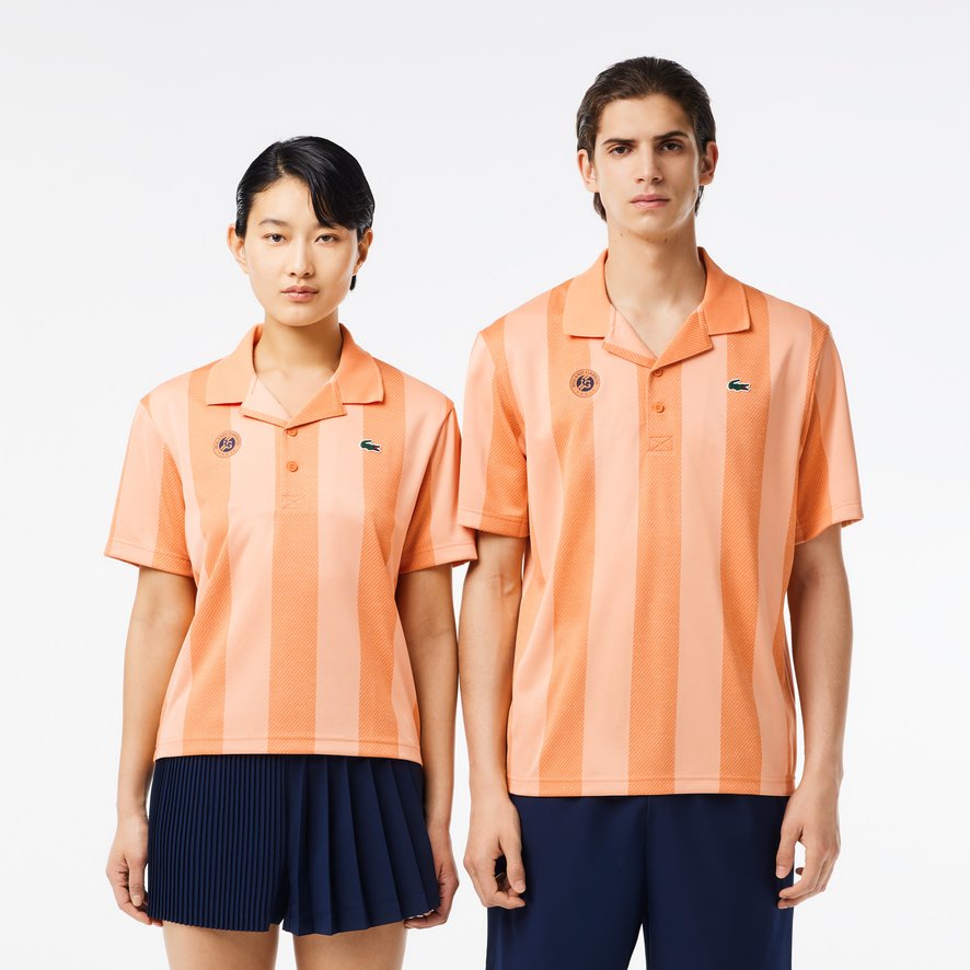 Lacoste x Roland Garros Unisex Ball boy Polo Orange Roland Garros Store