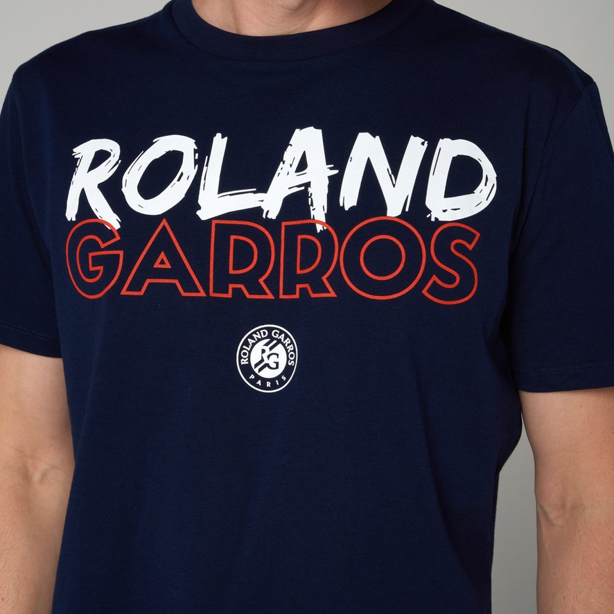 Roland-Garros man t-shirt - Navy | Roland-Garros Store