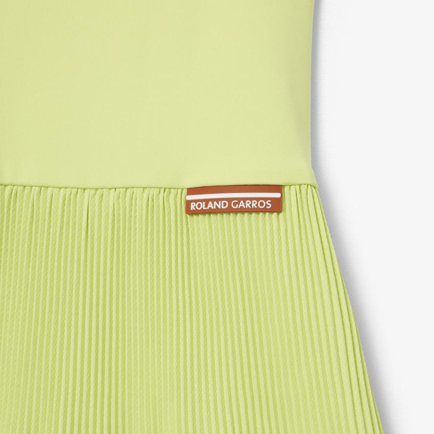 Lacoste x Roland-Garros Performance women Dress - Green | Roland-Garros  Store