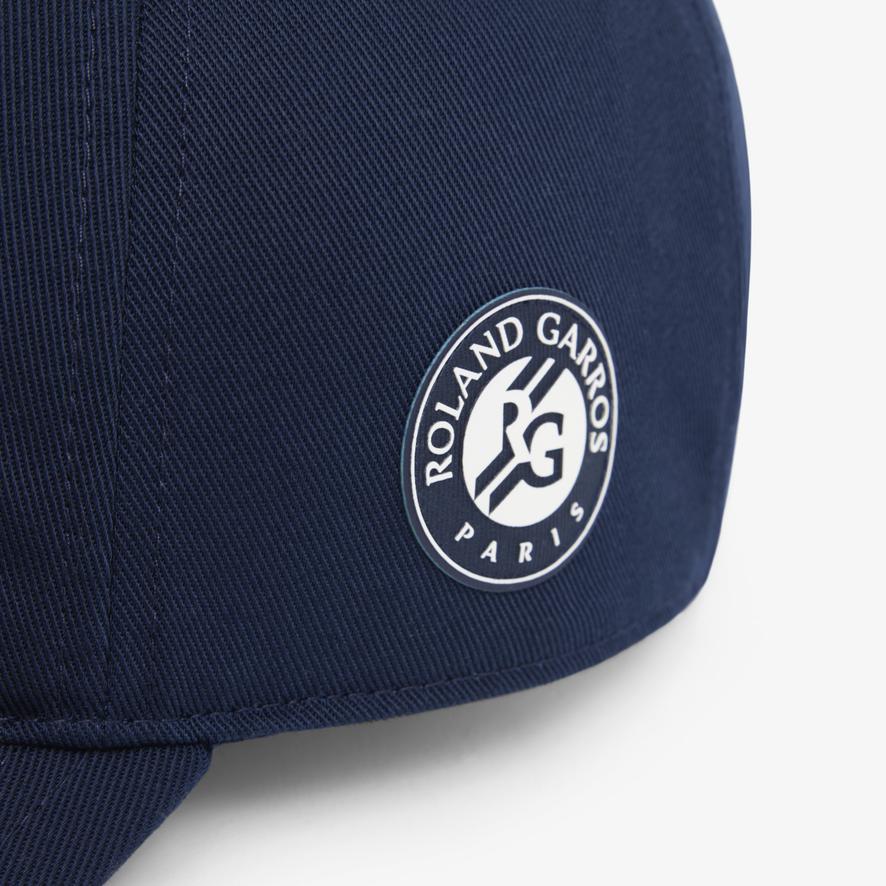 Lacoste x Roland-Garros Club Cap - Navy blue | Roland-Garros Store