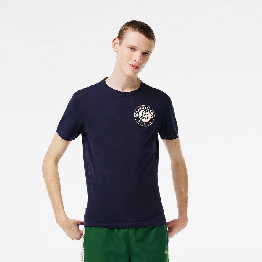 Lacoste Live Big Logo Men’s Aqua Blue Polo Shirt Size 5 Designed in France