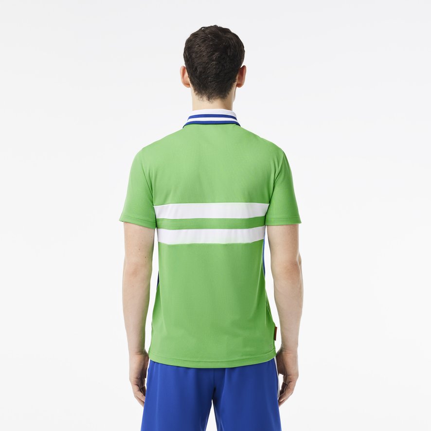 Lacoste x Roland-Garros Men's Performance Polo - Green