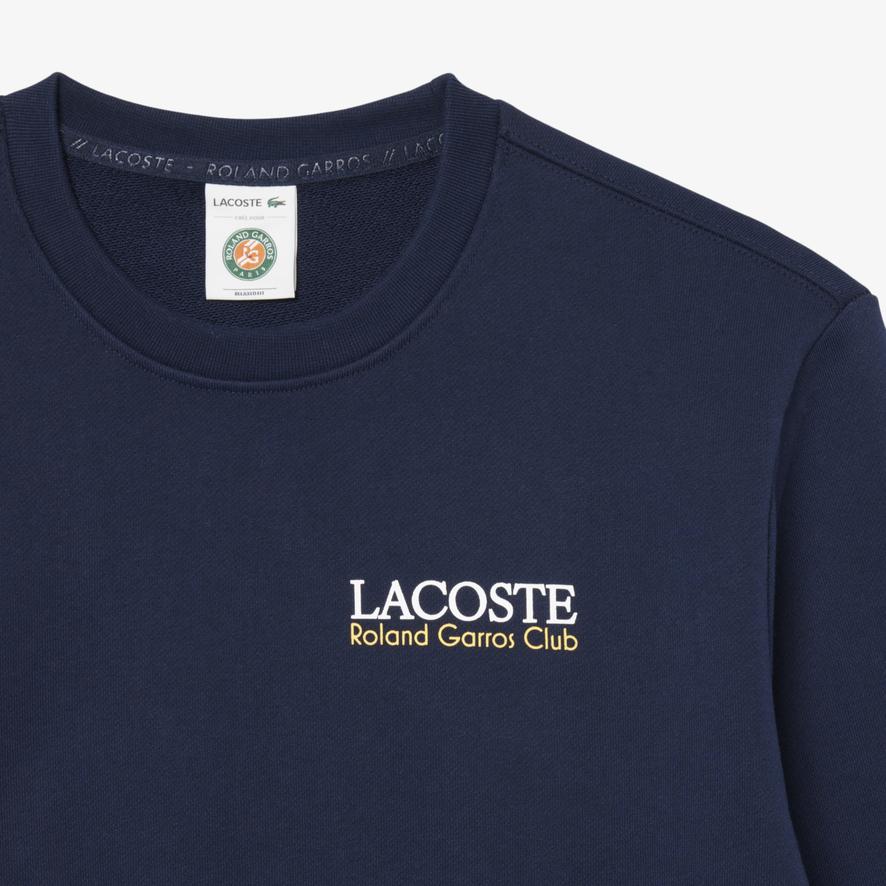 Lacoste x Roland-Garros Club unisex Sweatshirt - Navy blue