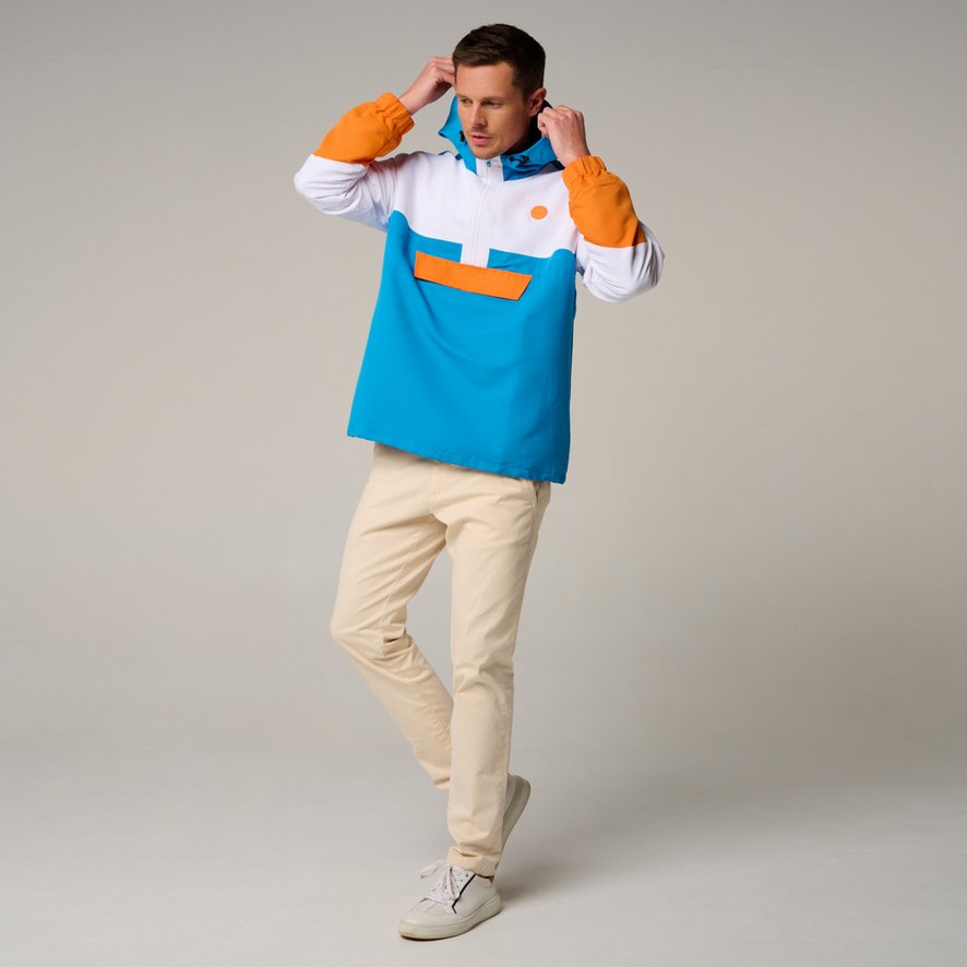 Roland-Garros man Pop Energy Multicolor Windbreaker