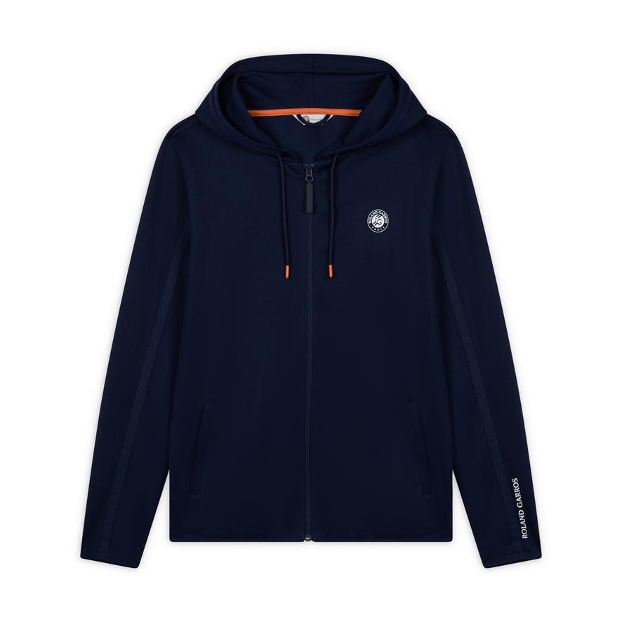 ☆R,Sショップ☆ Roland-Garros zipped Man Hoodie - Navy blue | Roland-Garros Store