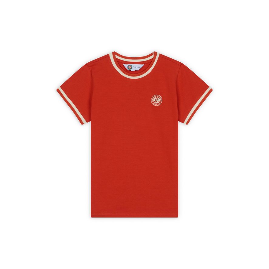 Roland-Garros Girl's Heritage shirt - Clay | Roland-Garros Store