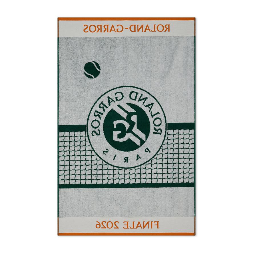 2026 Roland-Garros Final Player Towel - Green | Roland-Garros Store