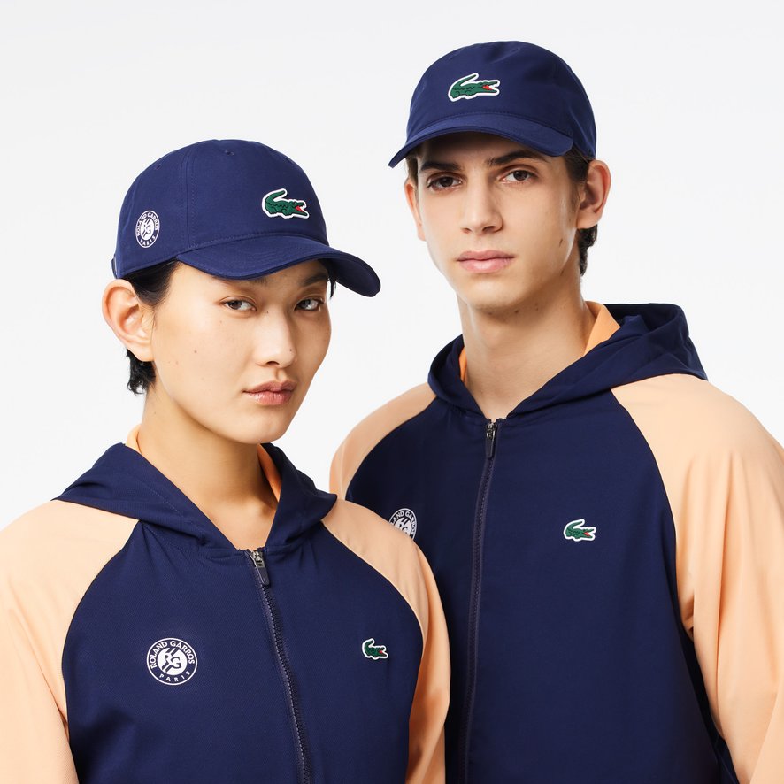 Lacoste x Roland Garros Unisex s Performance Cap Navy Roland Garros Store