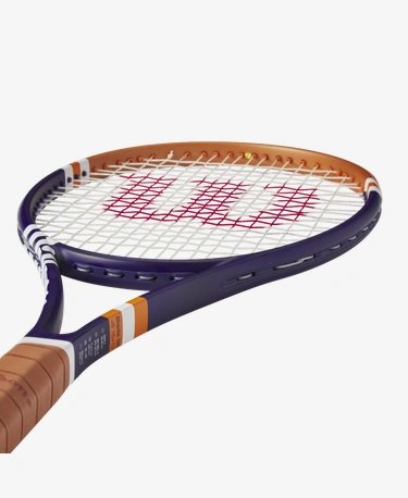 Blade 98 V8 (16x19) Wilson x Roland-Garris tennis racket - Navy