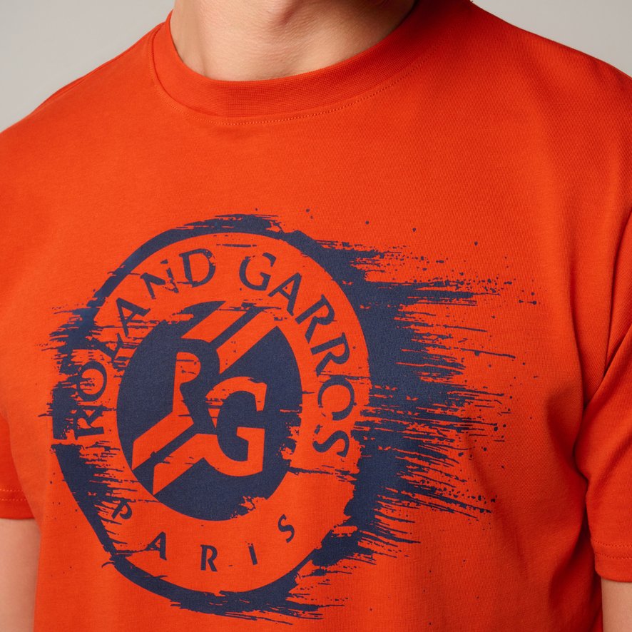 Roland-Garros logo men's t-shirt - Clay | Roland-Garros Store