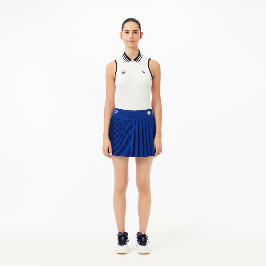 Lacoste x Roland Garros Women's Edition Stretch Tennis Skirt